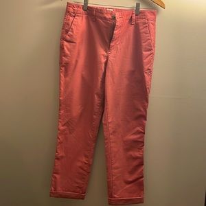 GAP for GOOD Girlfriend Chino, size 4, pink/coral color!